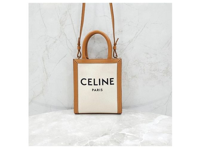 Céline Borsa Mini Vertical Cabas - vista 10