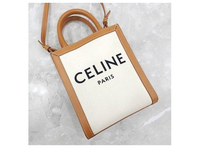 Céline Borsa Mini Vertical Cabas - vista 4
