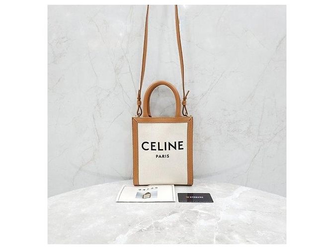 Céline Borsa Mini Vertical Cabas - vista 9