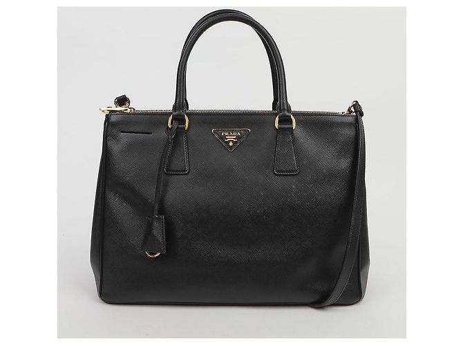 Tote Prada Triangle Logo Shopper Schultertasche - Ansicht 2