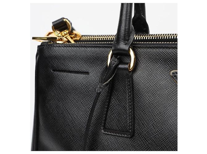 Tote Prada Triangle Logo Shopper Schultertasche - Ansicht 3