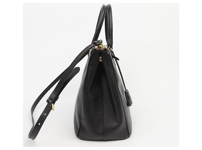 Tote Prada Triangle Logo Shopper Schultertasche - Ansicht 7