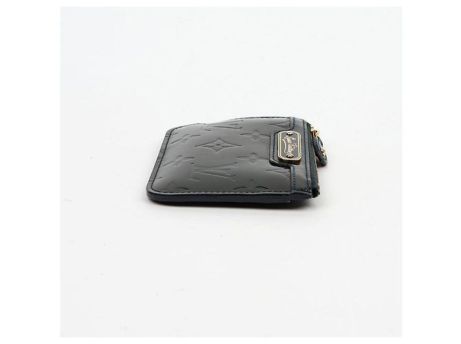Louis Vuitton Vernis Leder Pochette Clé Münzbeutel Green - Ansicht 5
