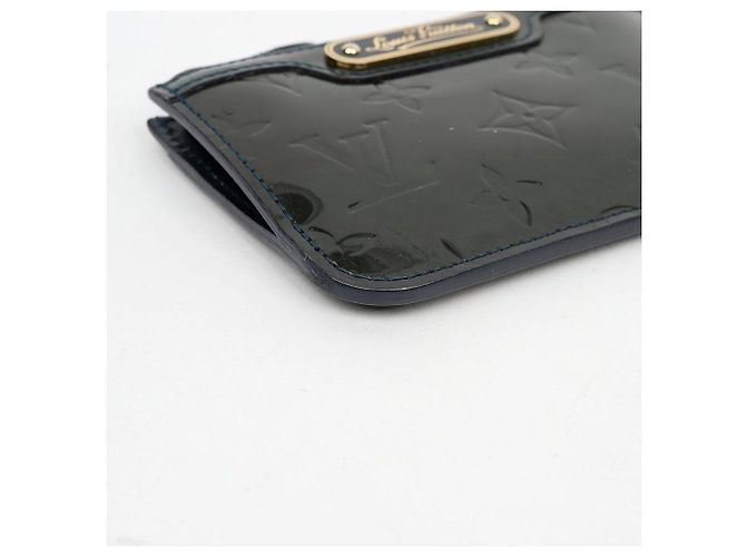 Louis Vuitton Vernis Leder Pochette Clé Münzbeutel Green - Ansicht 8