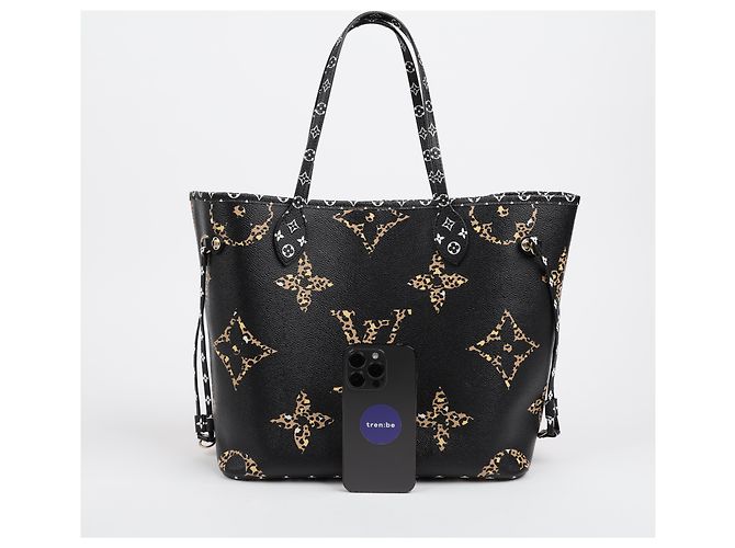 Louis Vuitton Borsa a spalla Jungle Neverfull MM - vista 13