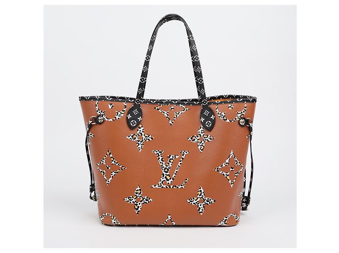 Louis Vuitton Borsa a spalla Jungle Neverfull MM - vista 4