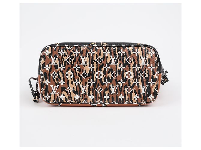 Louis Vuitton Borsa a spalla Jungle Neverfull MM - vista 7