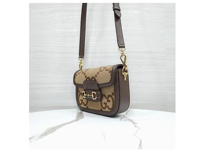 Gucci Mini borsa in tela Horsebit - vista 12