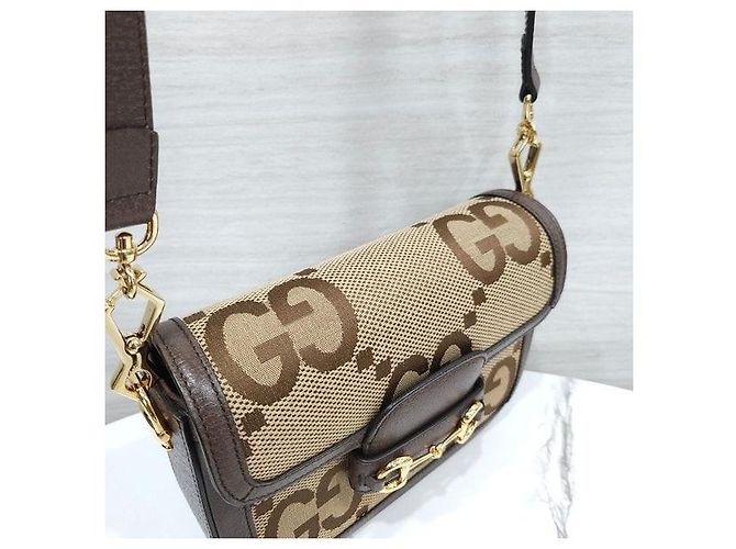 Gucci Mini borsa in tela Horsebit - vista 5