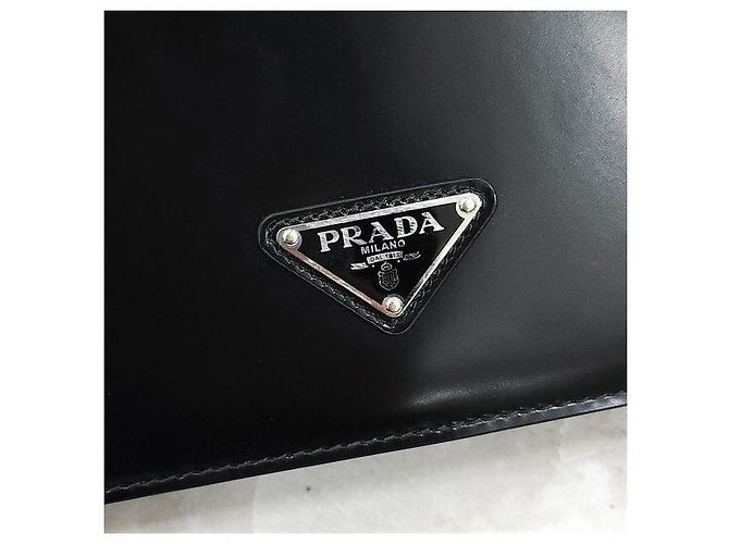 Prada Mini Borsa a Spalla Spazzolata - vista 4