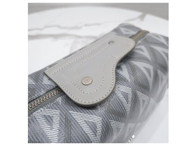 Dior Borsa a Tracolla Diamond Ring Grigia - vista 15