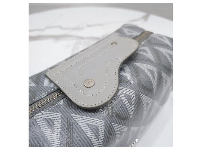 Dior Borsa a Tracolla Diamond Ring Grigia - vista 5