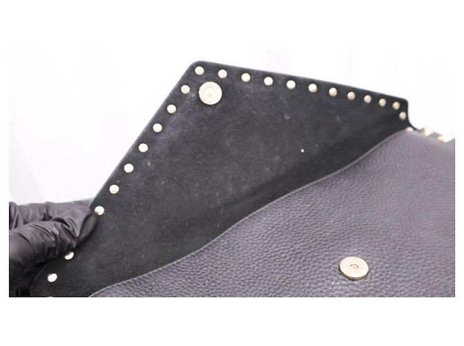 Valentino Clutch Rockstud Black - vista 9