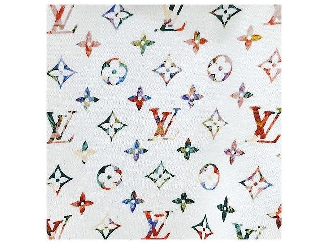 Louis Vuitton Felpa con cappuccio e zip in cotone monogram multicolor XS - vista 6