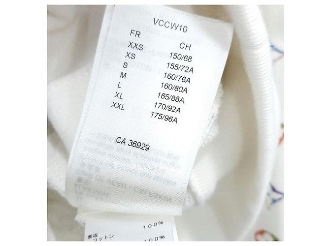 Louis Vuitton Felpa con cappuccio e zip in cotone monogram multicolor XS - vista 7