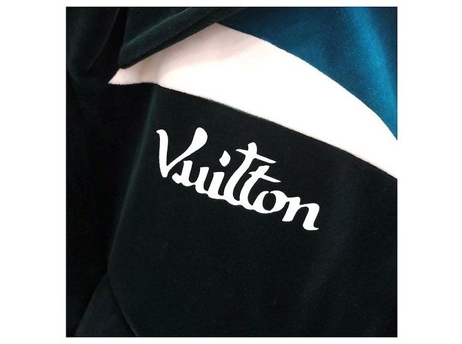 Louis Vuitton Giacca antivento in velluto Technical Tape - vista 3