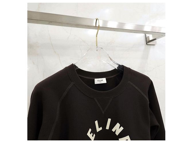 Céline TROIS Logo Sweatshirt XS - Ansicht 10