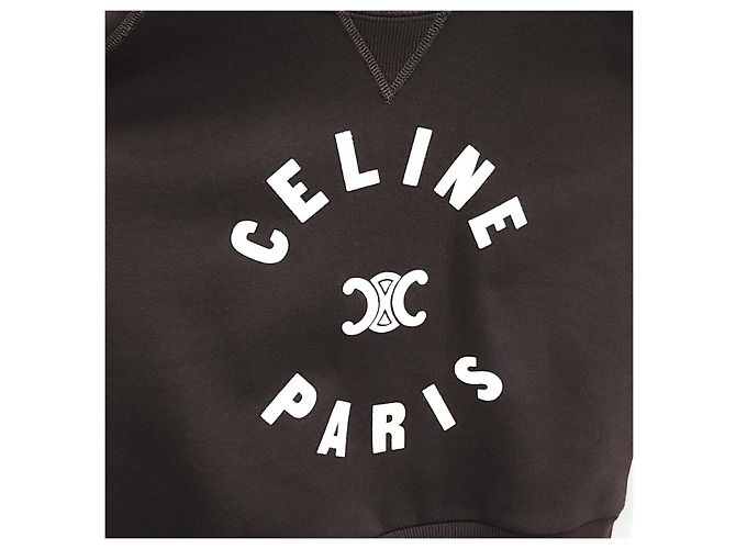 Céline TROIS Logo Sweatshirt XS - Ansicht 11
