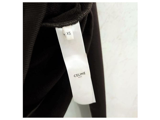 Céline TROIS Logo Sweatshirt XS - Ansicht 12