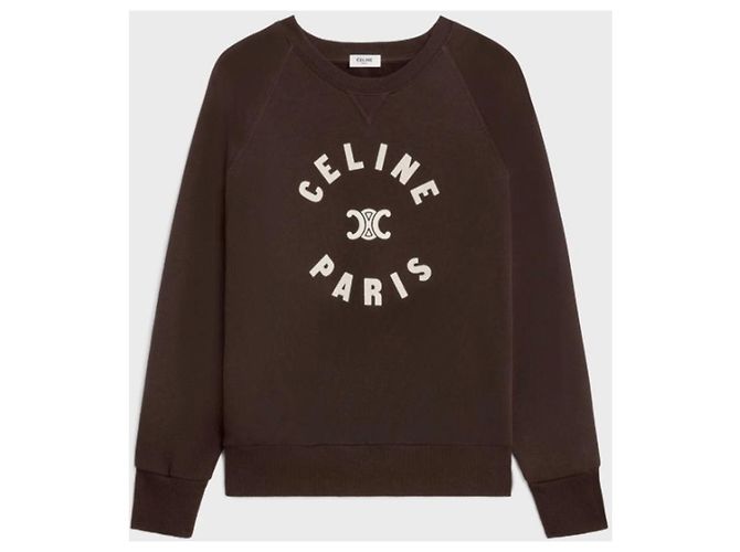 Céline TROIS Logo Sweatshirt XS - Ansicht 13