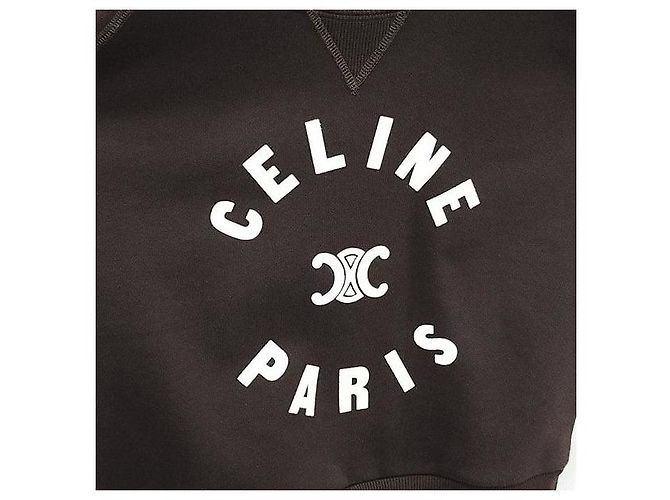 Céline TROIS Logo Sweatshirt XS - Ansicht 3