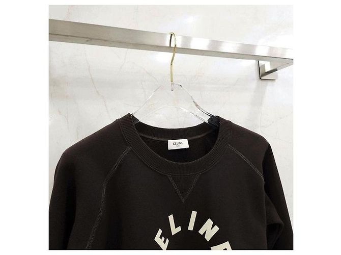 Céline TROIS Logo Sweatshirt XS - Ansicht 4