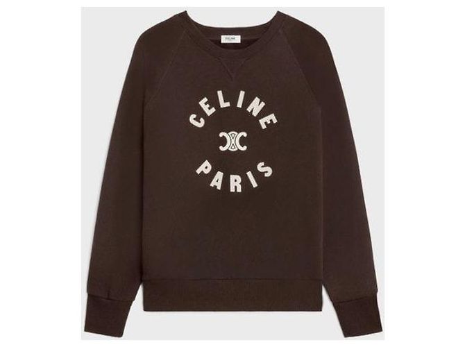Céline TROIS Logo Sweatshirt XS - Ansicht 6