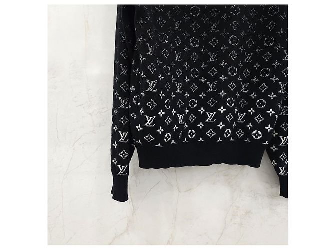 Louis Vuitton Monogram Gradient Strick-Hoodie XS - Ansicht 10