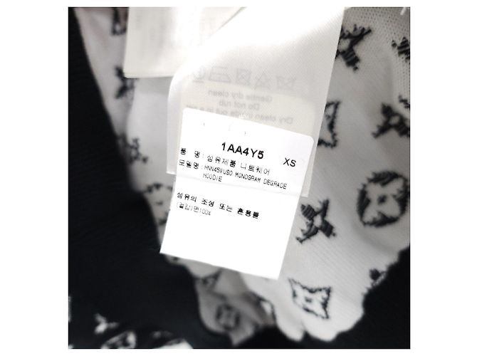 Louis Vuitton Monogram Gradient Strick-Hoodie XS - Ansicht 12