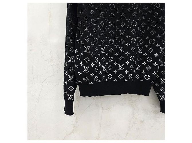 Louis Vuitton Monogram Gradient Strick-Hoodie XS - Ansicht 4