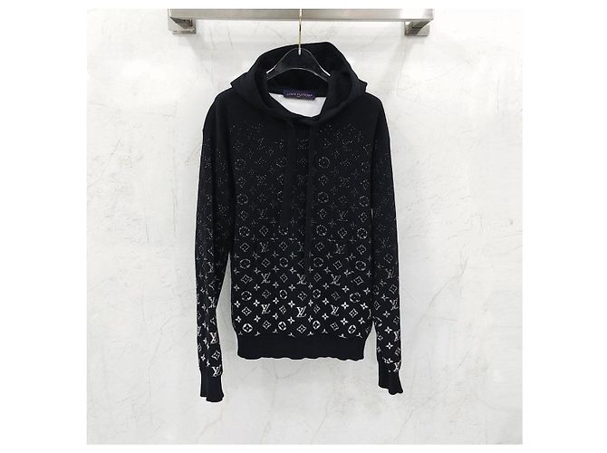 Louis Vuitton Monogram Gradient Strick-Hoodie XS - Ansicht 7