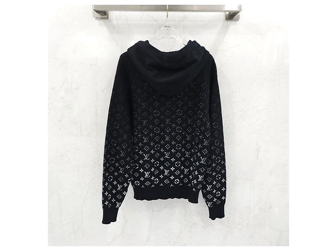 Louis Vuitton Monogram Gradient Strick-Hoodie XS - Ansicht 8
