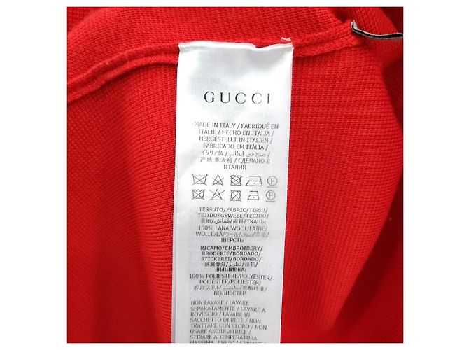 Gucci V-Ausschnitt-Cardigan mit besticktem Logo - Ansicht 10