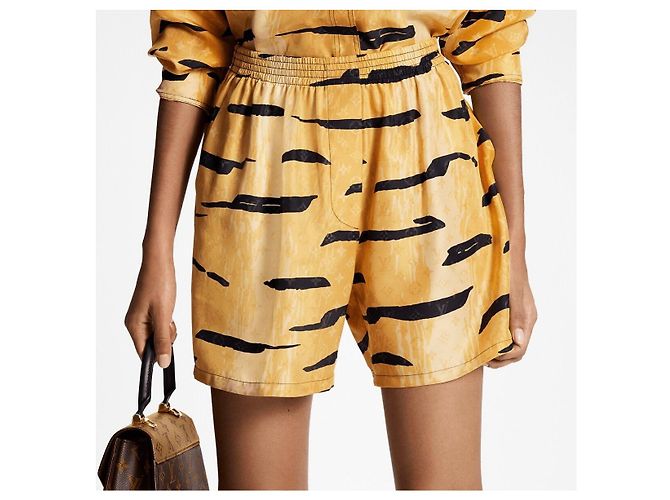 Louis Vuitton Pyjama-Shorts mit Monogramm-Print - Ansicht 12