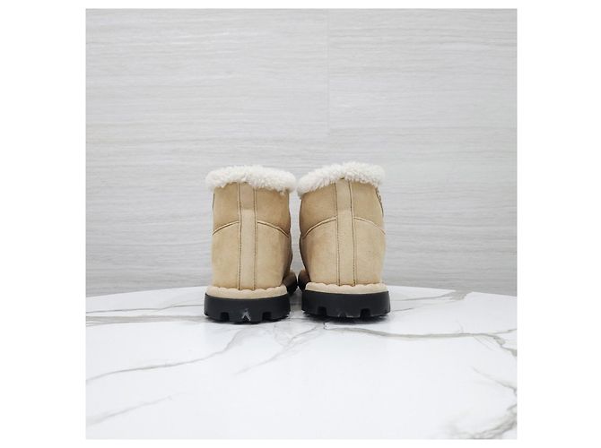 Prada Stivaletti UGG in camoscio e shearling - vista 10