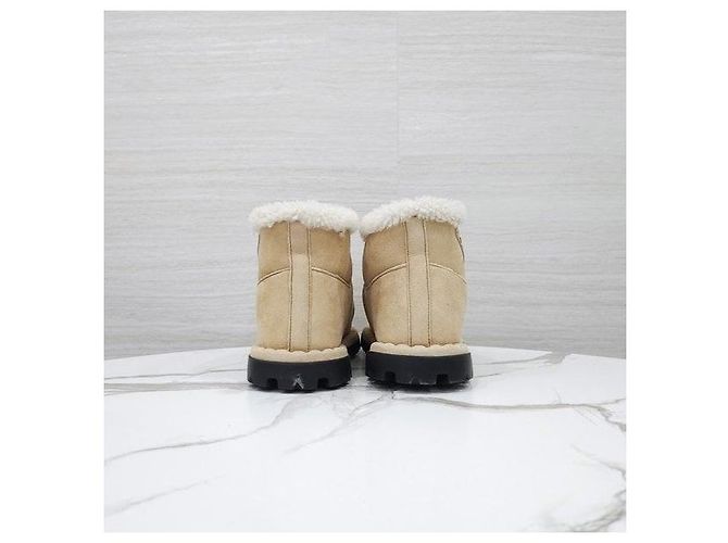 Prada Stivaletti UGG in camoscio e shearling - vista 3