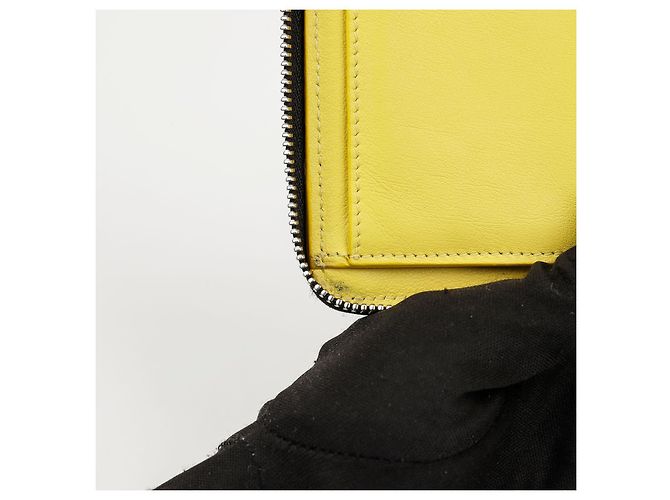 Céline Portafoglio Compatto Rotondo con Cerniera Medium Midnight - vista 10