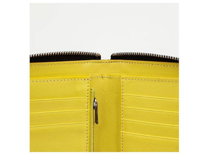 Céline Portafoglio Compatto Rotondo con Cerniera Medium Midnight - vista 11