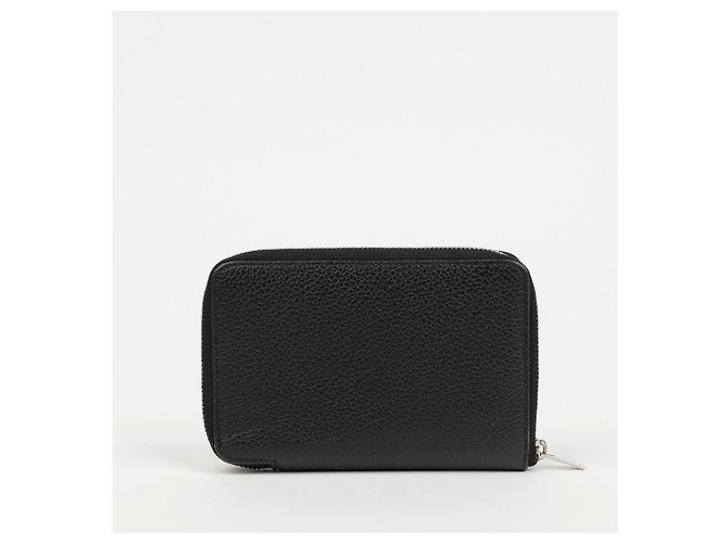 Céline Portafoglio Compatto Rotondo con Cerniera Medium Midnight - vista 5