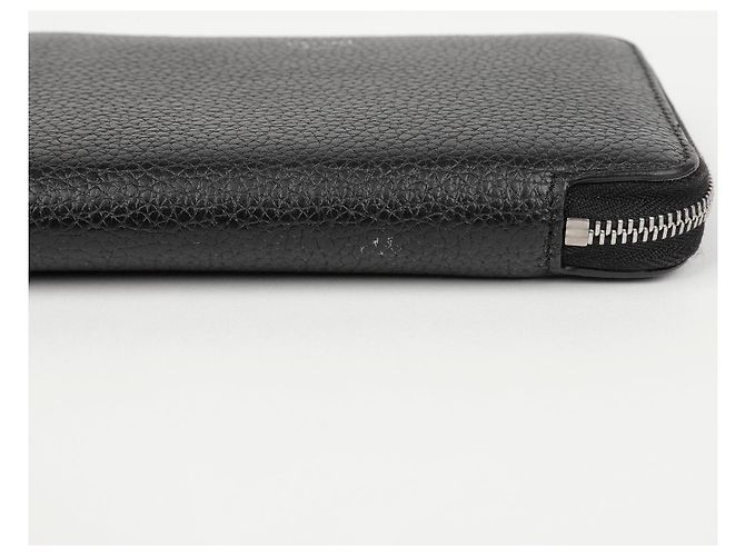 Céline Portafoglio Compatto Rotondo con Cerniera Medium Midnight - vista 8