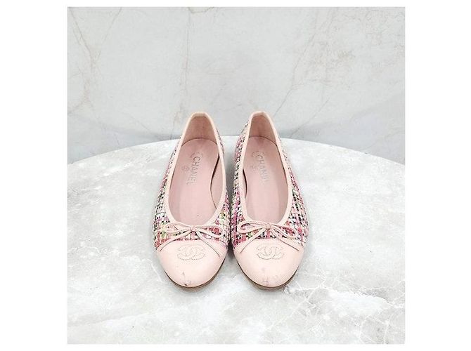 Chanel Ballerine in Tweed - vista 2