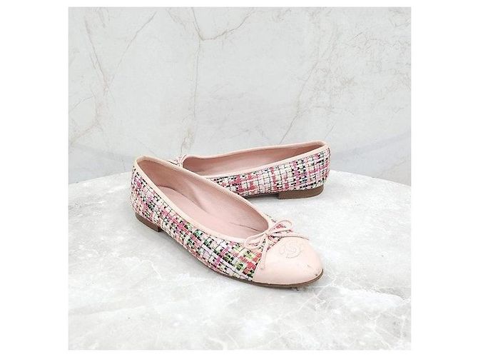 Chanel Ballerine in Tweed - vista 3