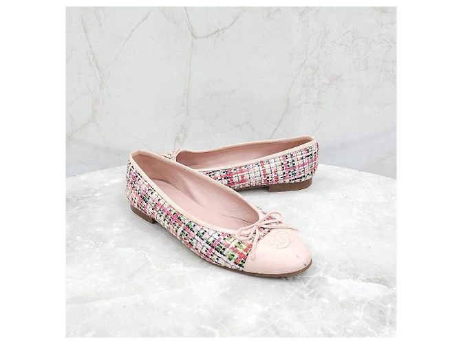 Chanel Ballerine in Tweed - vista 8