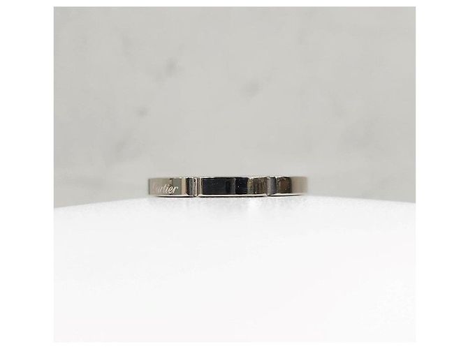 Cartier Anello Maillon Panther Oro Bianco Misura - vista 11