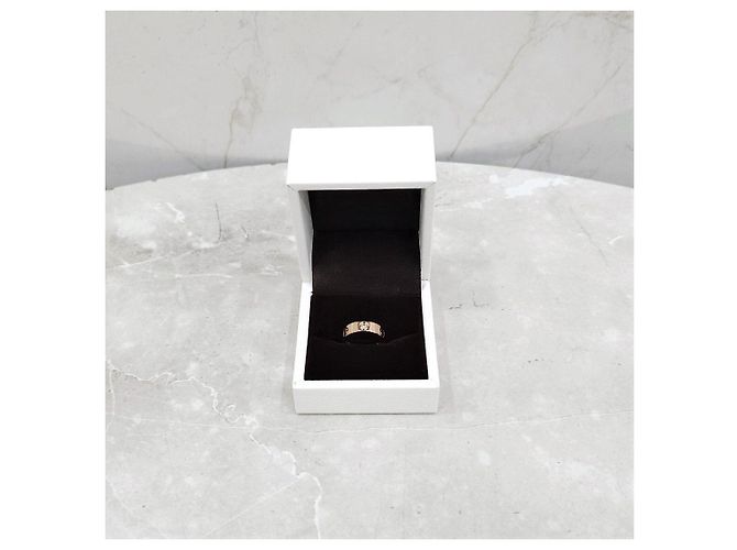 Cartier Anello Diamond Classic Love Band Ring Pink Gold - vista 12