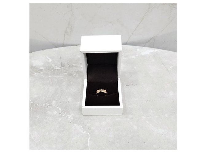 Cartier Anello Diamond Classic Love Band Ring Pink Gold - vista 6
