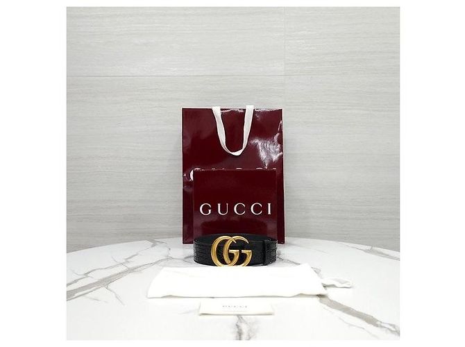 Gucci Cinturón de cocodrilo Caymans - vista 7