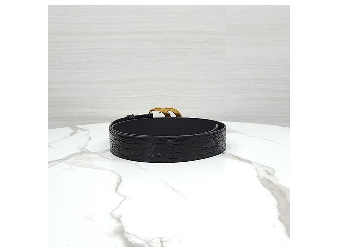Gucci Cinturón de cocodrilo Caymans - vista 9
