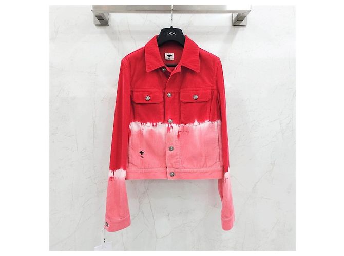 Dior Cordurochs-Baumwoll-Denimjacke - Ansicht 8