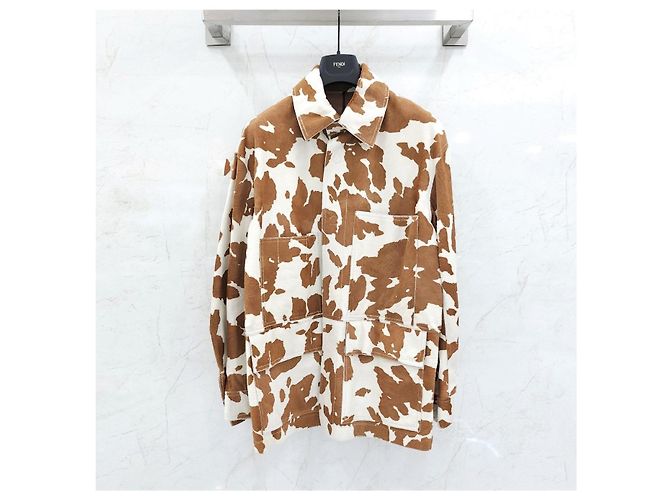 Fendi Lammfell-Lederjacke - Ansicht 11